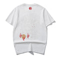 Tricou cu Print Dragon Brodat pentru Bărbați — Bumbac Pur