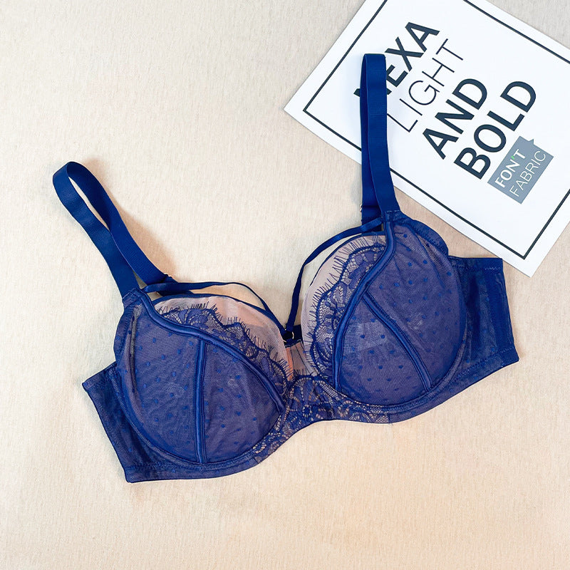Sutien Dantelă Full Cup pentru Femei Bust Mare — Minimizator Lace