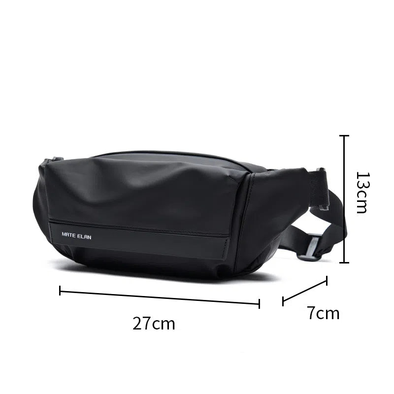 Geantă de Umăr Bărbați — Crossbody Multifuncțional PVC