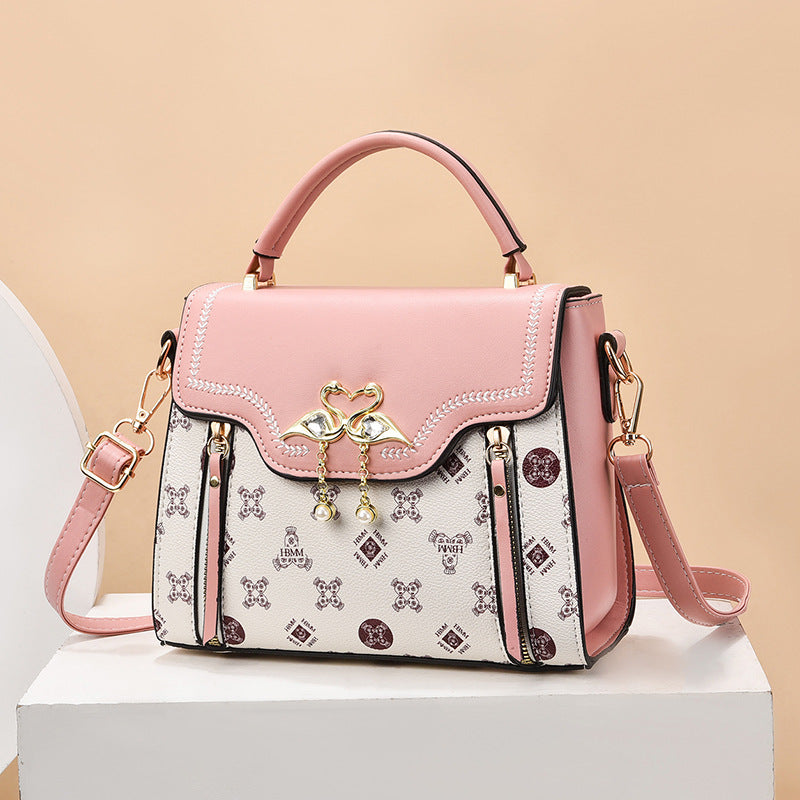 Geantă Crossbody Mică Pătrată — Umăr, Femei