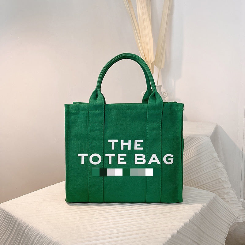 Geantă Shopper cu Litere — Crossbody Umăr, 10 Culori
