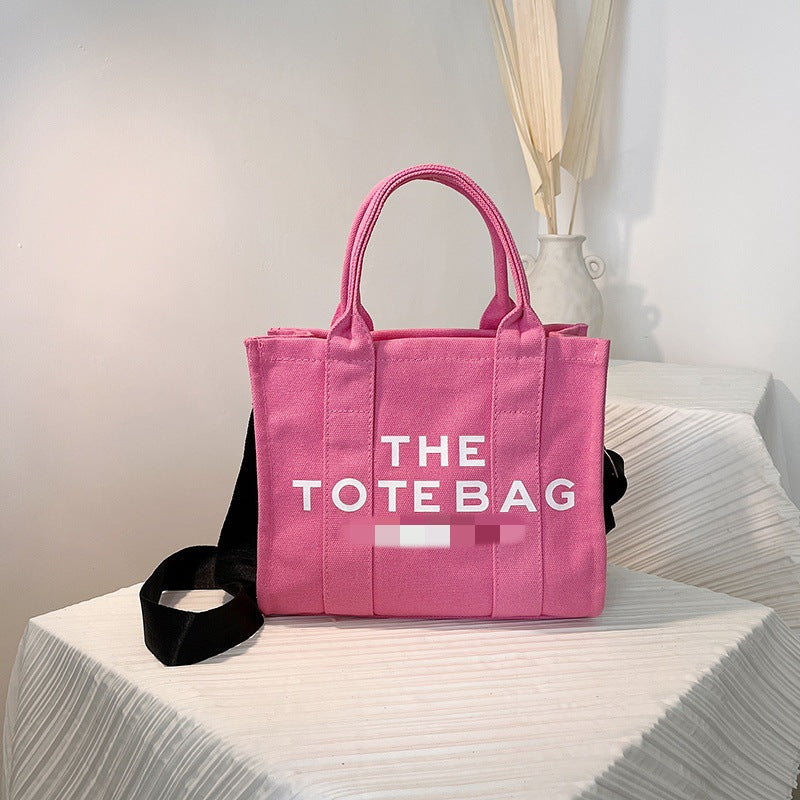 Geantă Shopper cu Litere — Crossbody Umăr, 10 Culori
