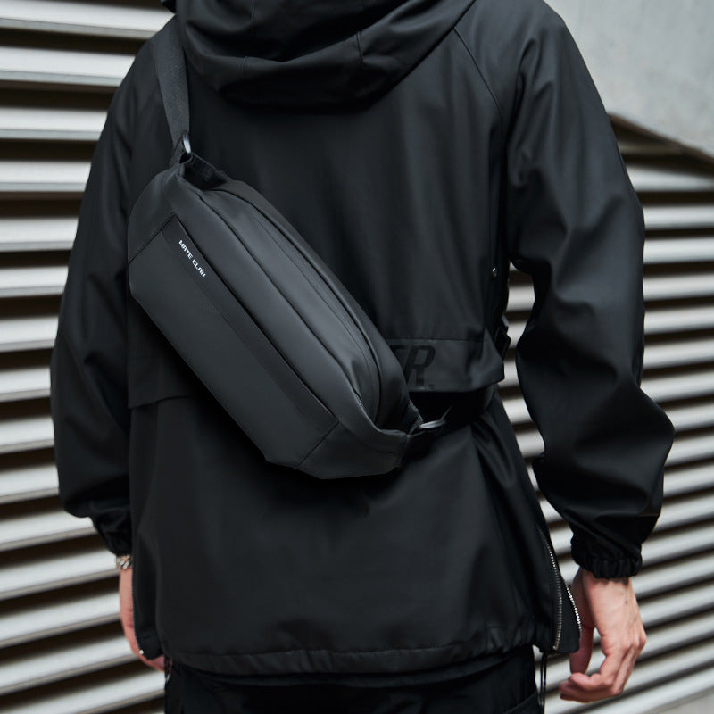 Geantă de Umăr Bărbați — Crossbody Multifuncțional PVC