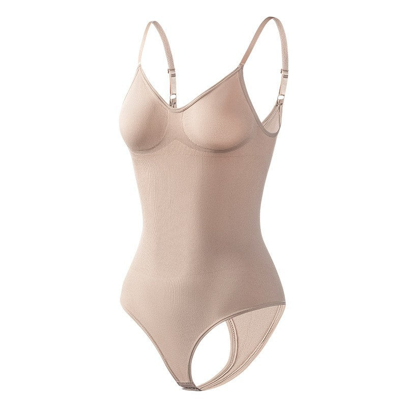 Body Modelator Fără Spate pentru Femei / Shapewear Talie și Șolduri