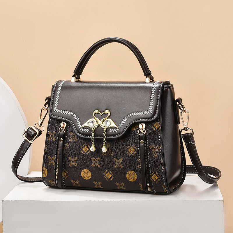 Geantă Crossbody Mică Pătrată — Umăr, Femei