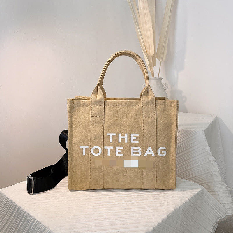 Geantă Shopper cu Litere — Crossbody Umăr, 10 Culori