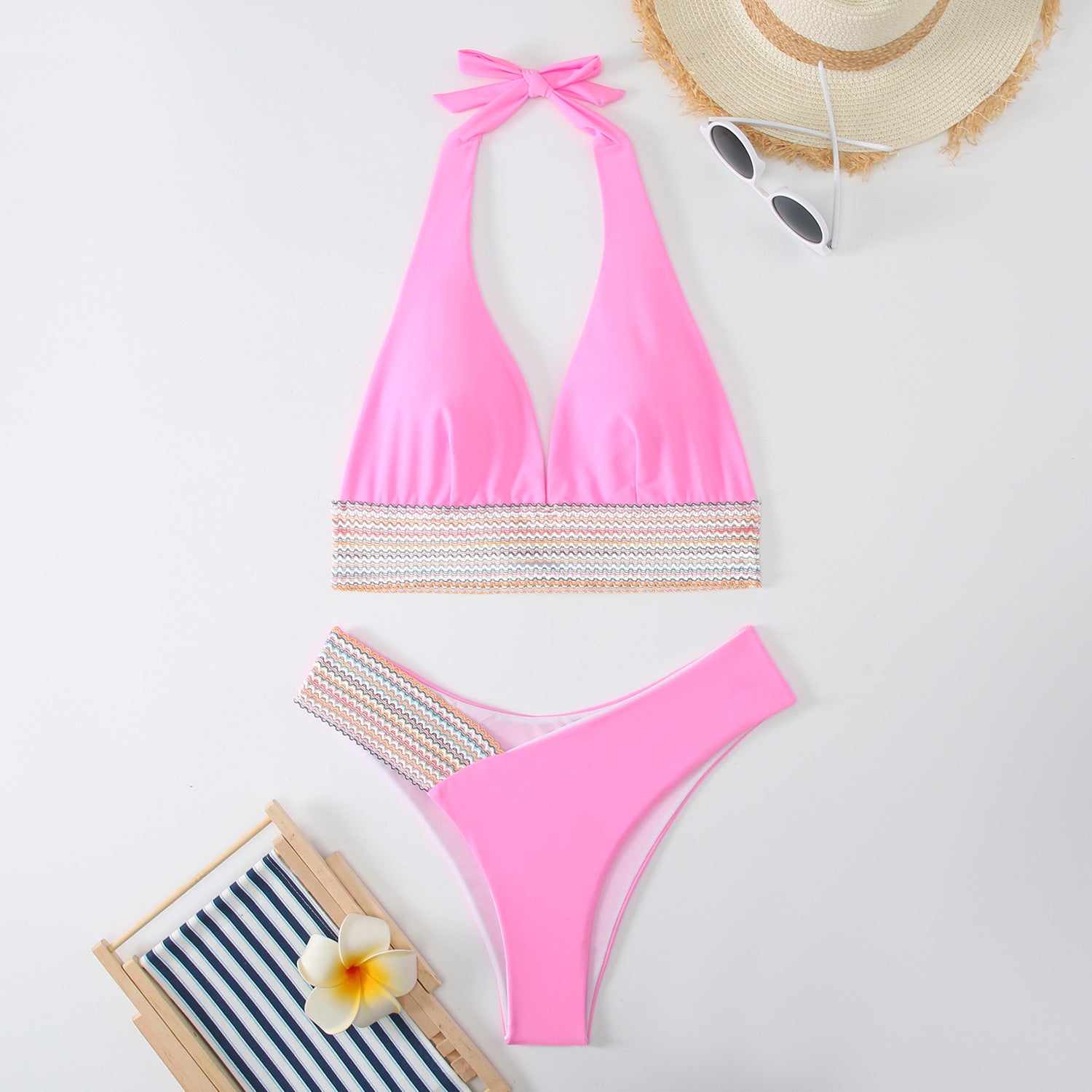 Splicing bikini swimsuit bikini