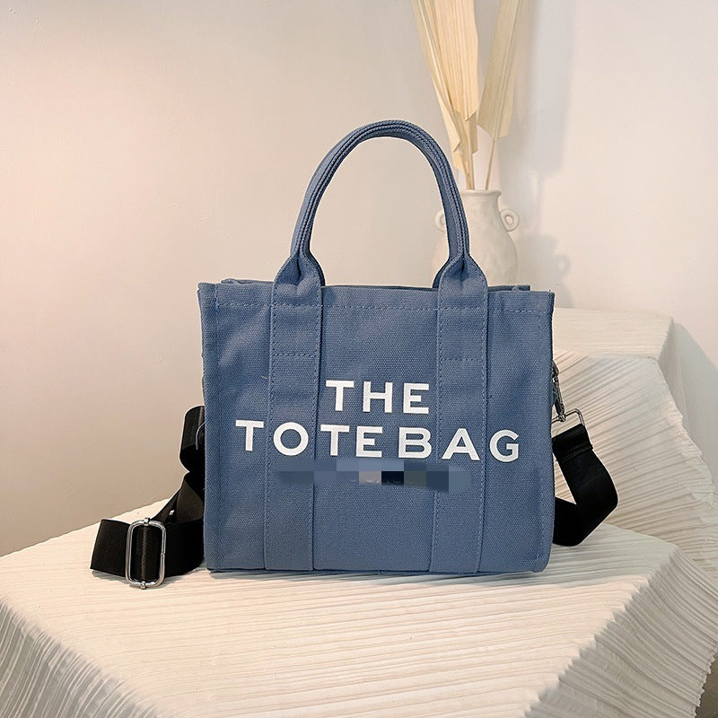 Geantă Shopper cu Litere — Crossbody Umăr, 10 Culori
