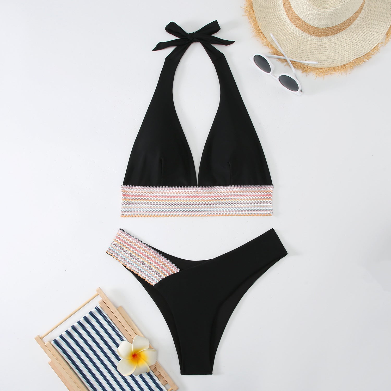 Splicing bikini swimsuit bikini