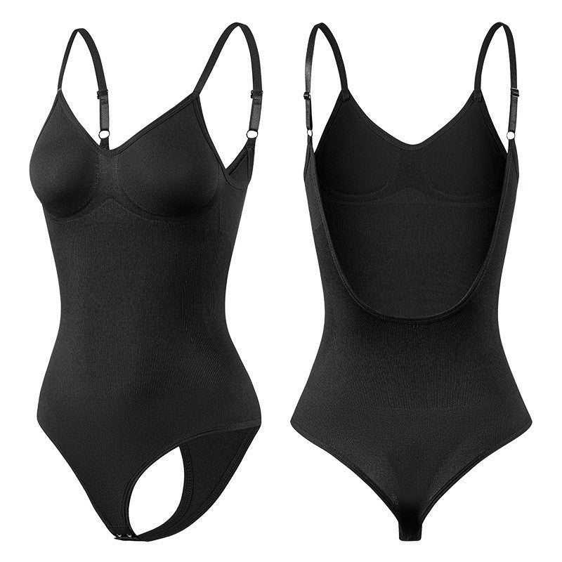 Body Modelator Fără Spate pentru Femei / Shapewear Talie și Șolduri