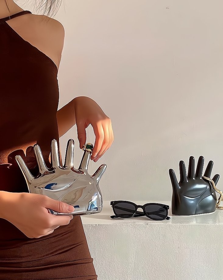 Suport Eclectic pentru Accesorii — Design 6 Degete