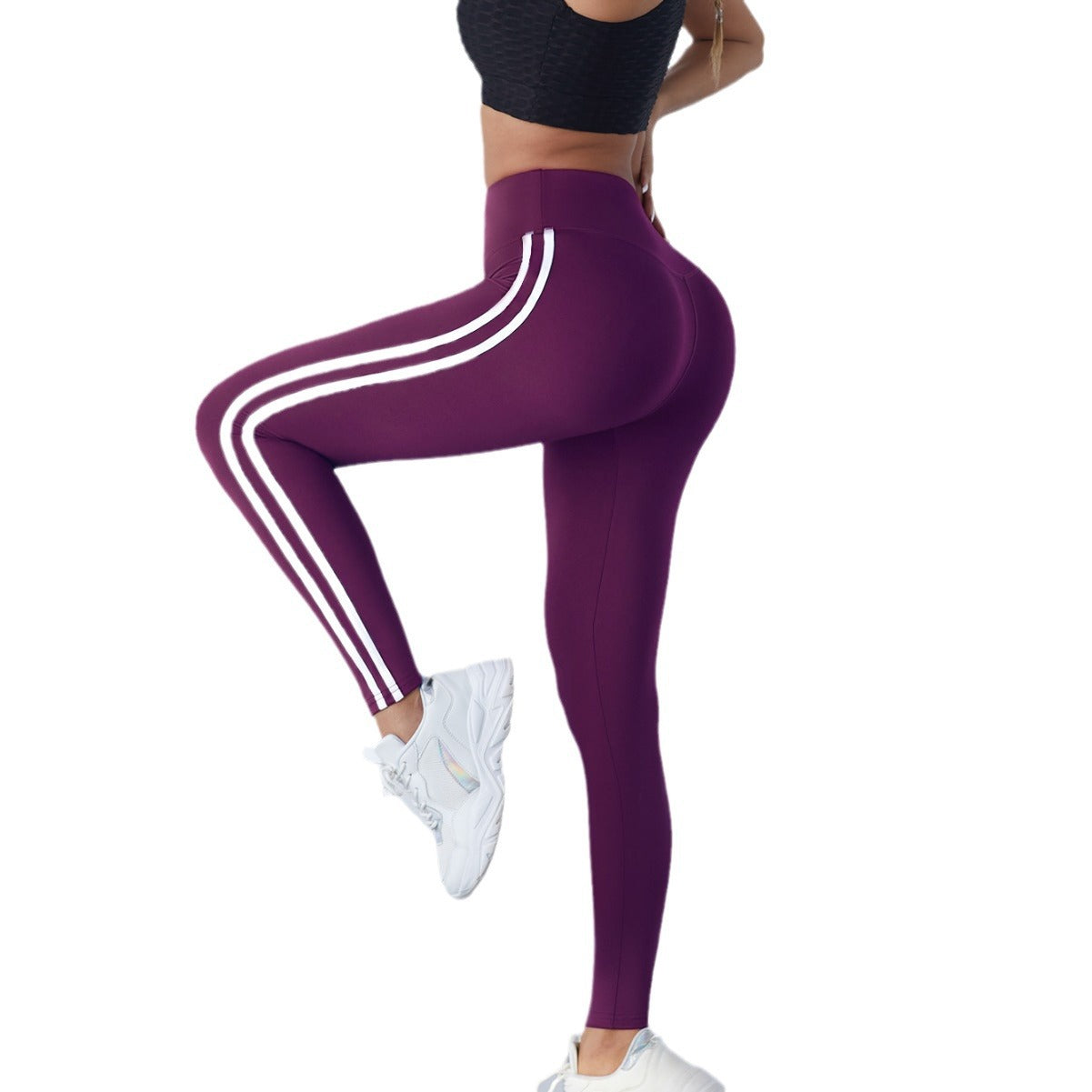 Colanți Yoga Femei — Talie Înaltă, Efect Lifting, Slim Fit