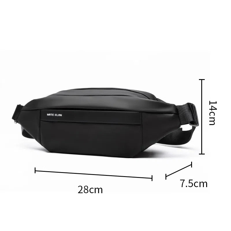 Geantă de Umăr Bărbați — Crossbody Multifuncțional PVC