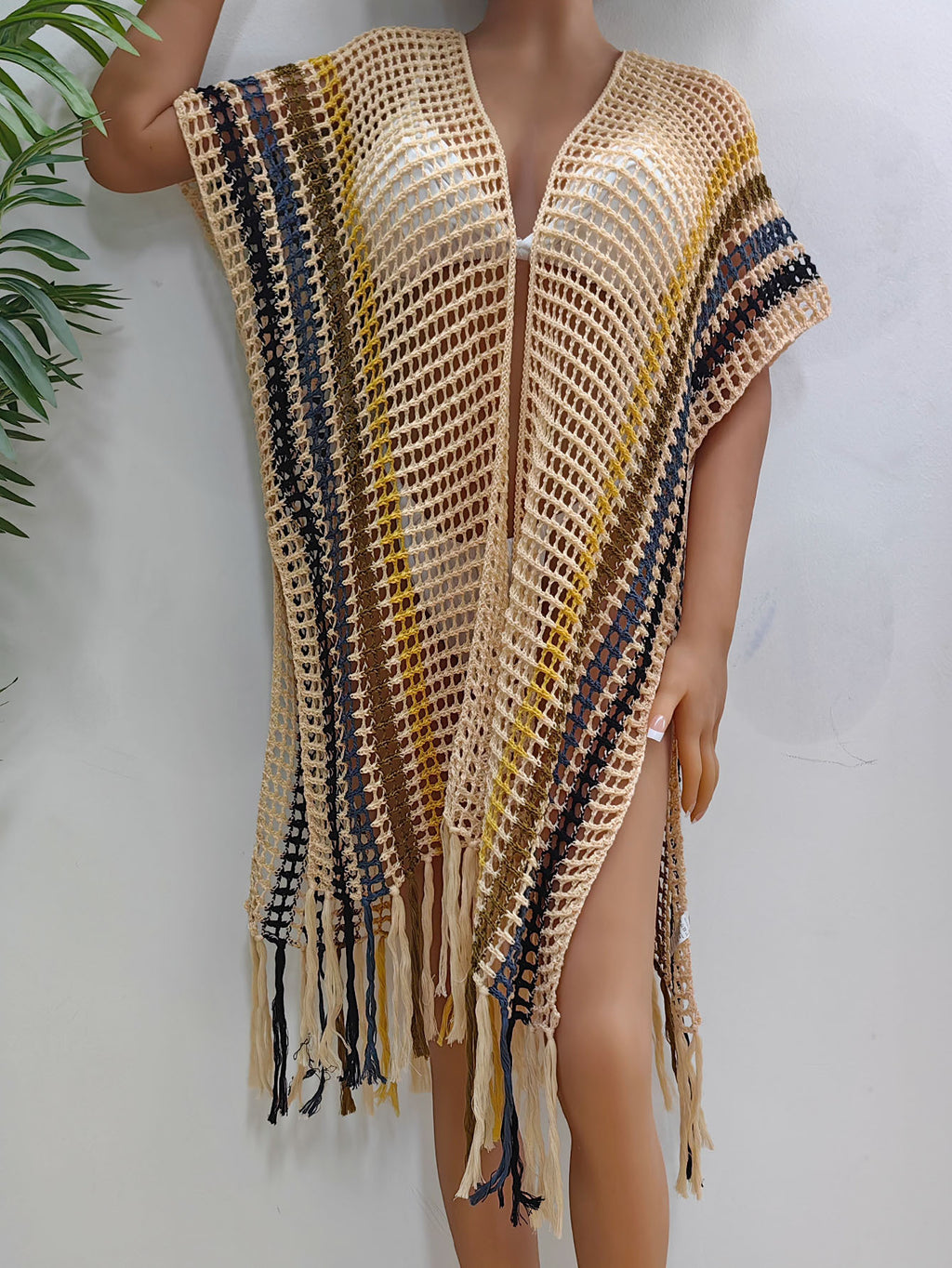 Cardigan Cover-Up Lejer pentru Plajă