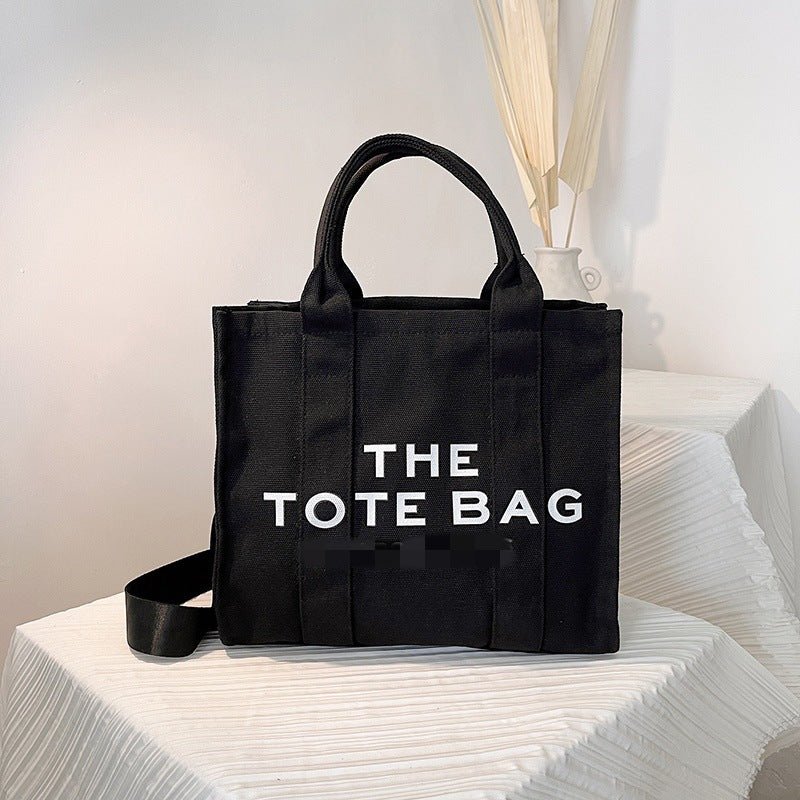 Geantă Shopper cu Litere — Crossbody Umăr, 10 Culori