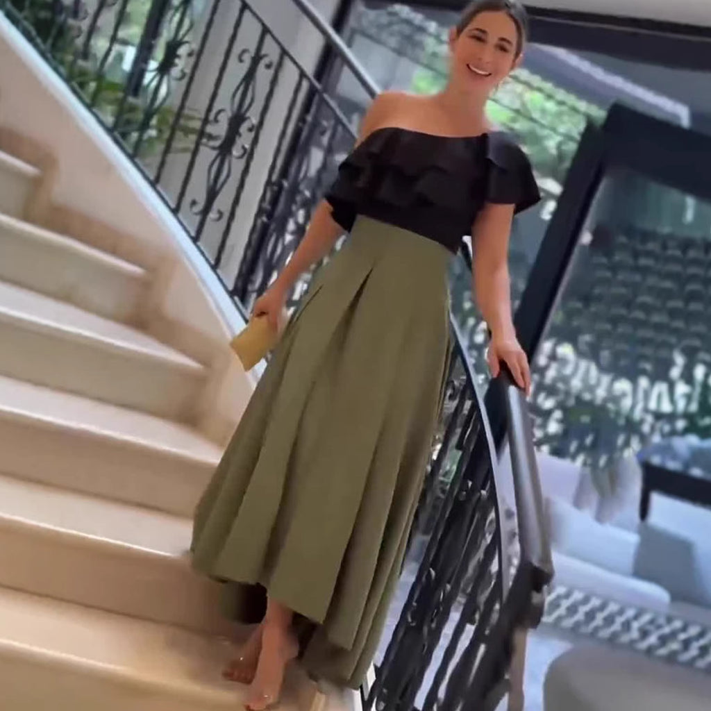 Rochie Elegantă Off-Shoulder Casual pentru Femei