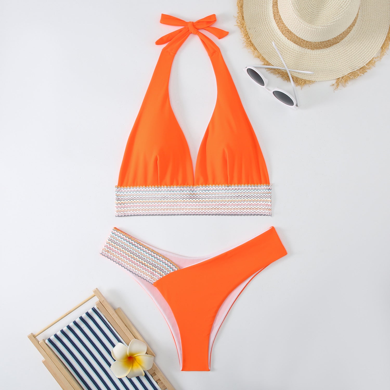 Splicing bikini swimsuit bikini