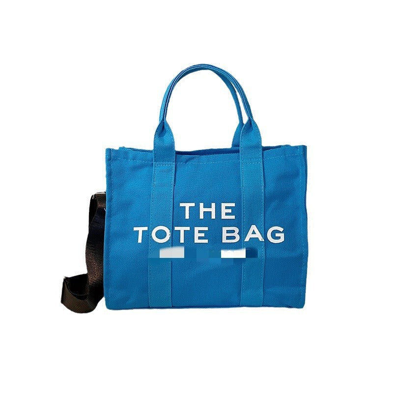 Geantă Shopper cu Litere — Crossbody Umăr, 10 Culori
