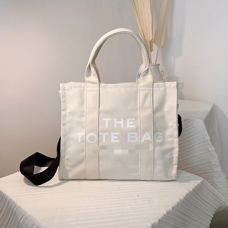 Geantă Shopper cu Litere — Crossbody Umăr, 10 Culori