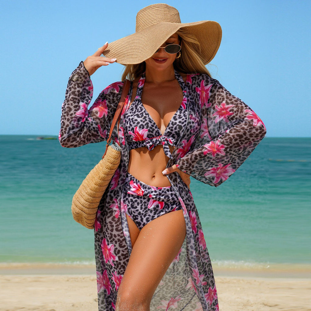 Set Bikini 3 Piese cu Imprimeu — 19 Modele | S-XXL