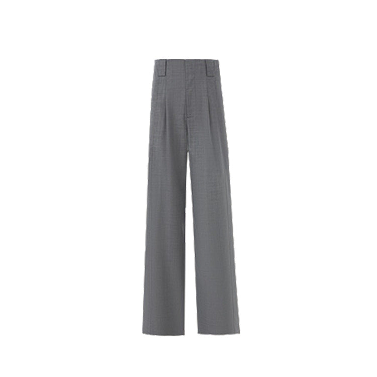 Set Elegant Femei “Old Money” — Bluză Asimetrică și Pantaloni Drepți
