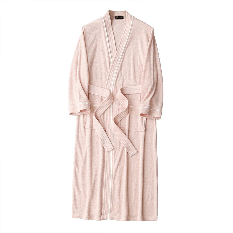 Halat Yukata Kimono din Bumbac Absorbant pentru Femei și Bărbați