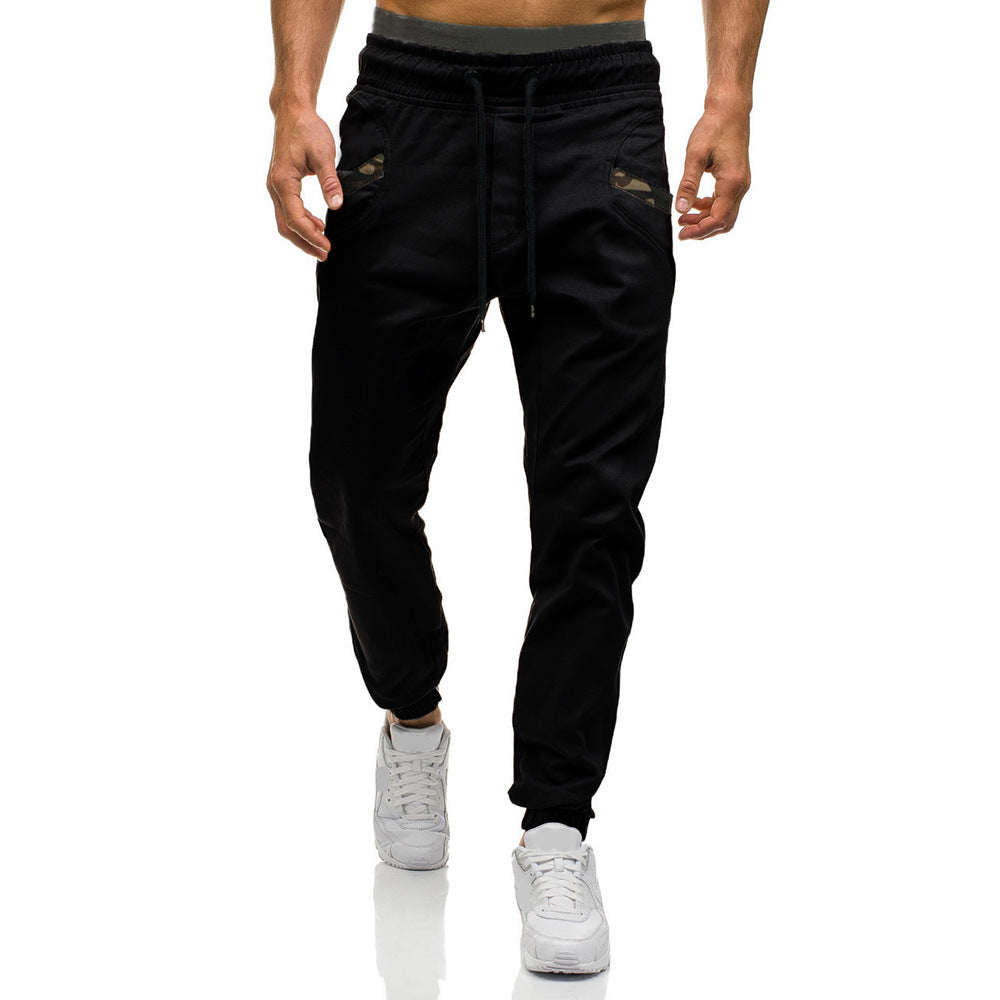 Pantaloni Sport Bărbați — Joggers Slim Fit, Bumbac, Casual