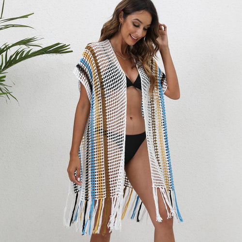 Cardigan Cover-Up Lejer pentru Plajă
