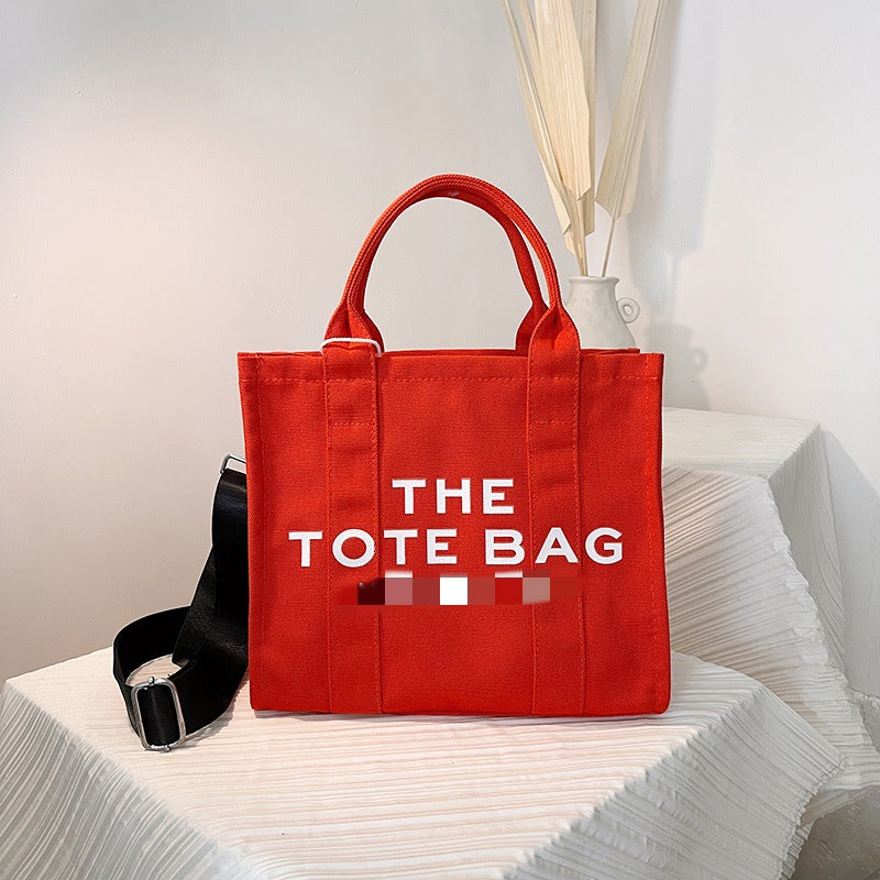 Geantă Shopper cu Litere — Crossbody Umăr, 10 Culori