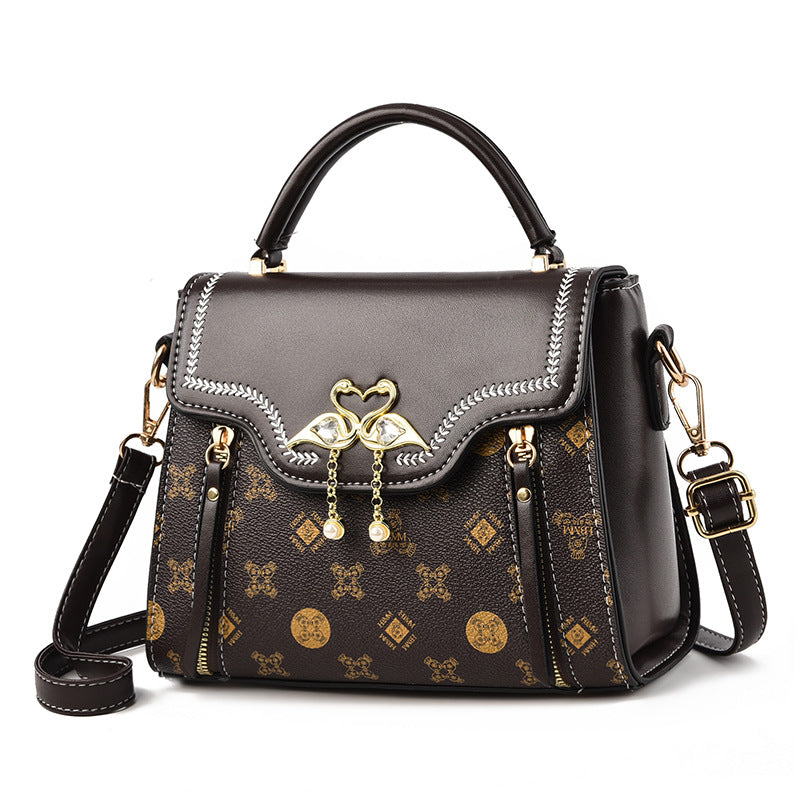 Geantă Crossbody Mică Pătrată — Umăr, Femei