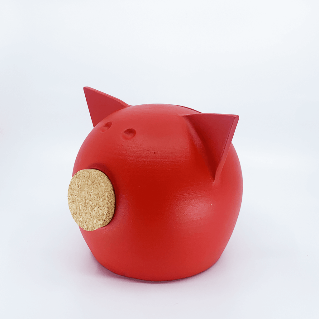 Pușculiță Ceramică cu Tablă — Decorativă și Practică!