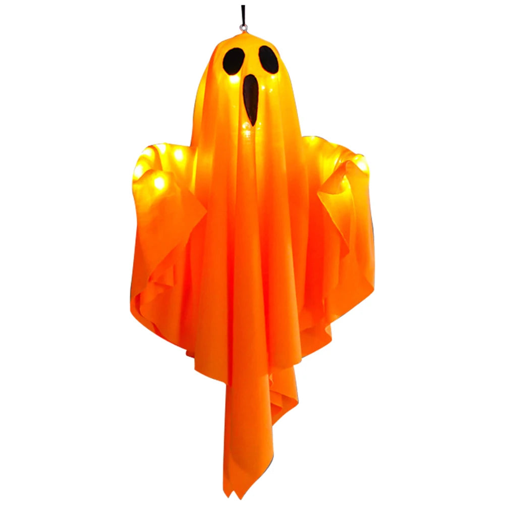 Fantomă LED Suspendată cu Brațe Flexibile pentru Halloween