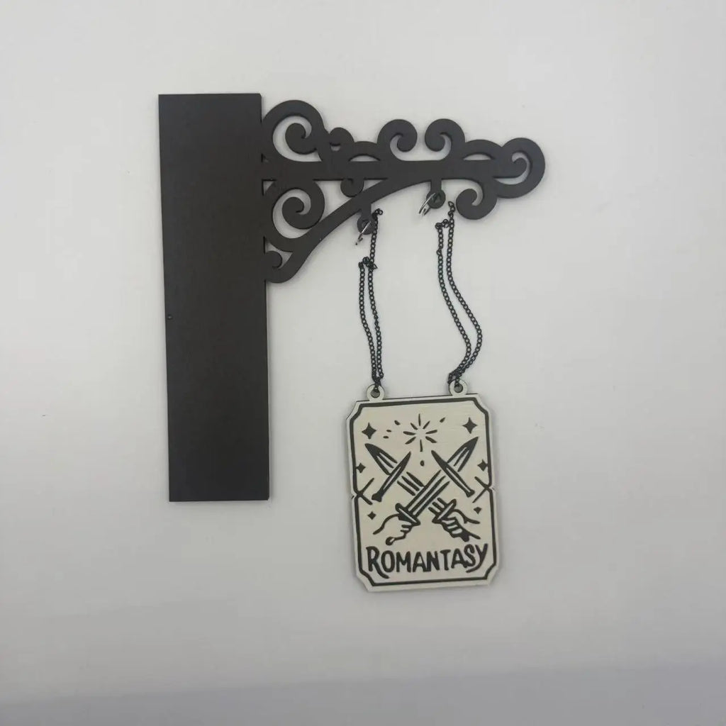 Semn Decorativ din Lemn pentru Iubitorii de Cărți — Ornament de Perete sau Raft