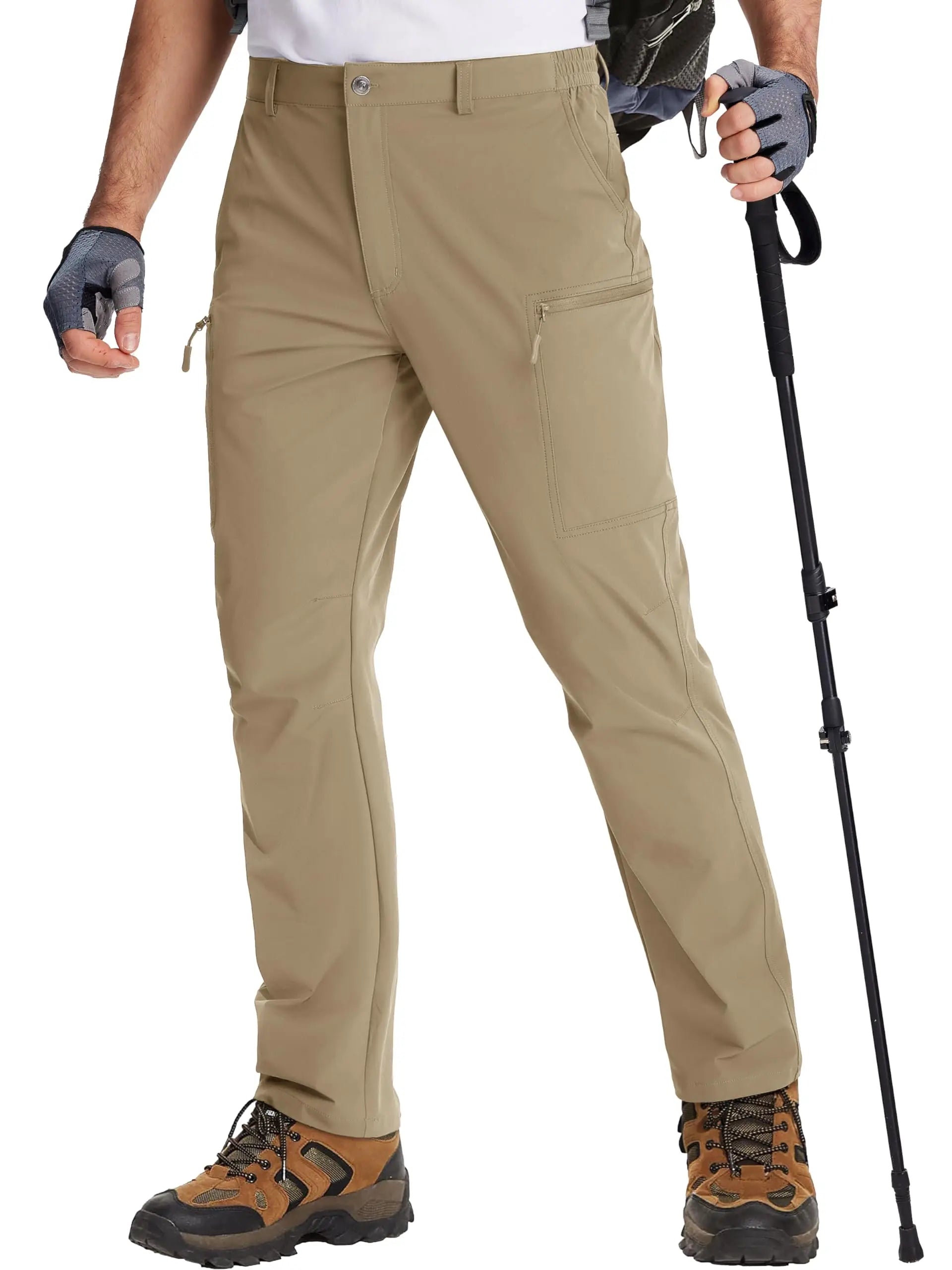 Pantaloni Hiking Bărbați TACVASEN – Quick Dry, Impermeabili, Cargo