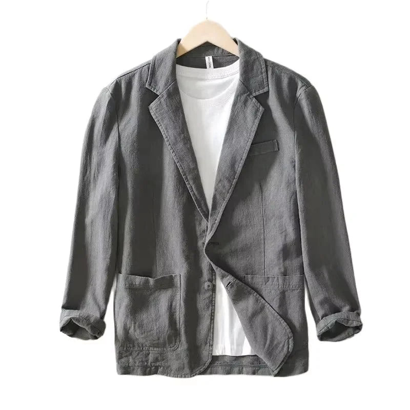Sacou Bărbați 70% In 30% Bumbac — Lightweight Business Casual Vară