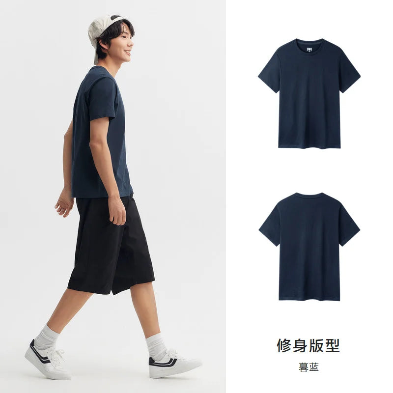 Tricou Bărbătesc Semir din Bumbac — Mânecă Scurtă 2025