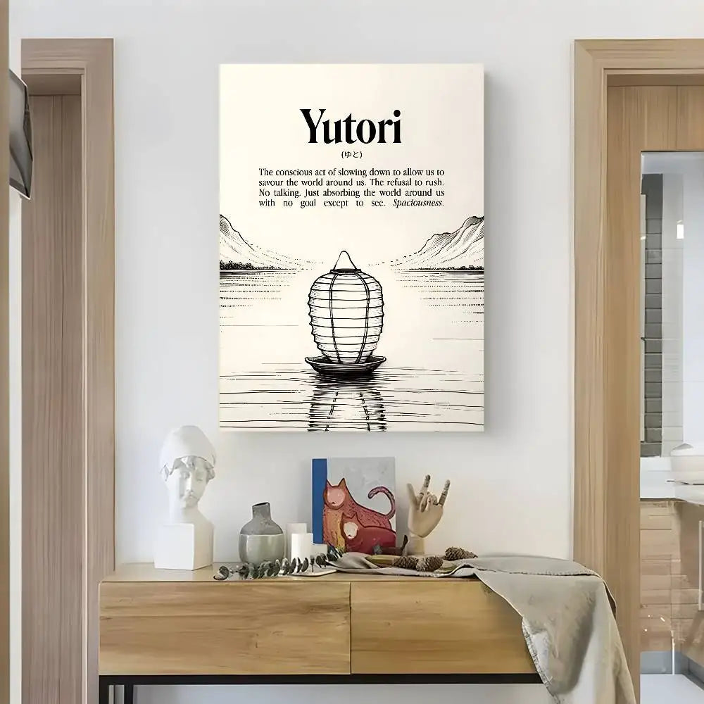 Poster Decorativ cu Citate Motivaționale — Artă pentru Perete, Living, Dormitor și Birou