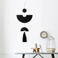 Prinzător de Vise Geometric din Lemn — Decor Boho pentru Perete, Dormitor și Living