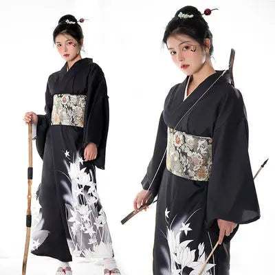 Kimono Yukata Japonez - Rochie Haori Elegantă pentru Petreceri