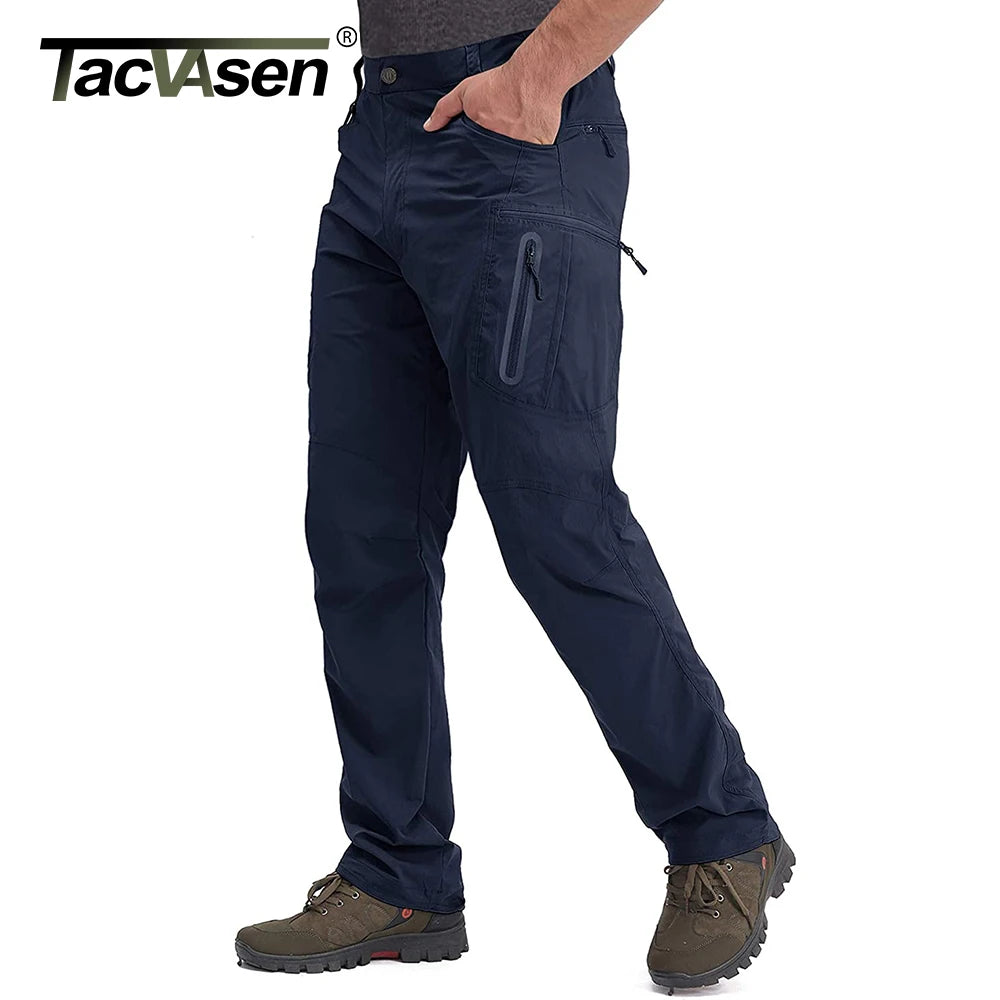 Pantaloni Ușori de Vară TACVASEN pentru Bărbați — Pescuit & Drumeții