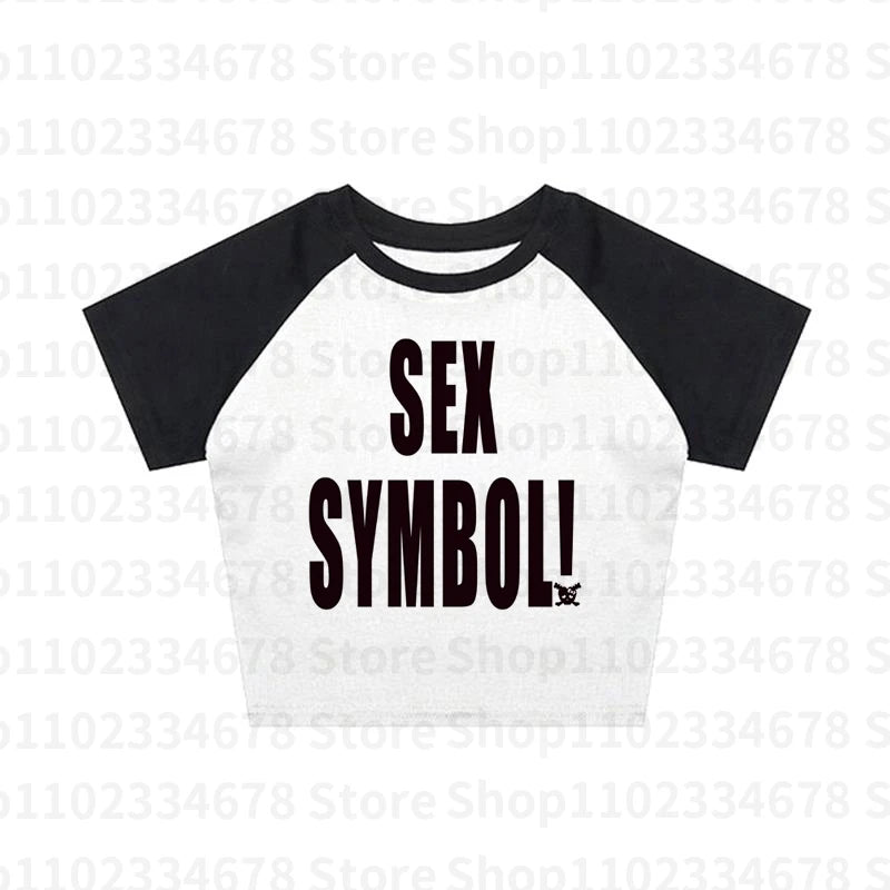 Maiou Slim cu Imprimeu Litere - Spate Gol, Stil Camisole