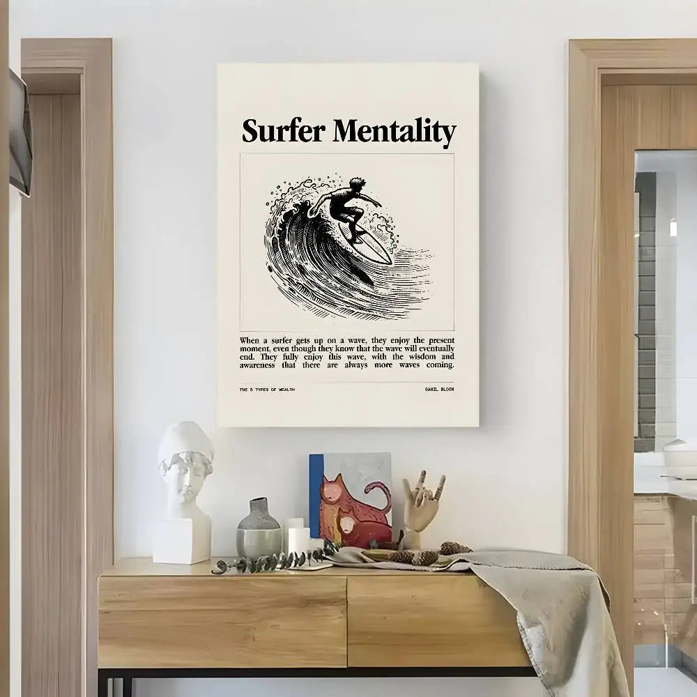Poster Decorativ cu Citate Motivaționale — Artă pentru Perete, Living, Dormitor și Birou