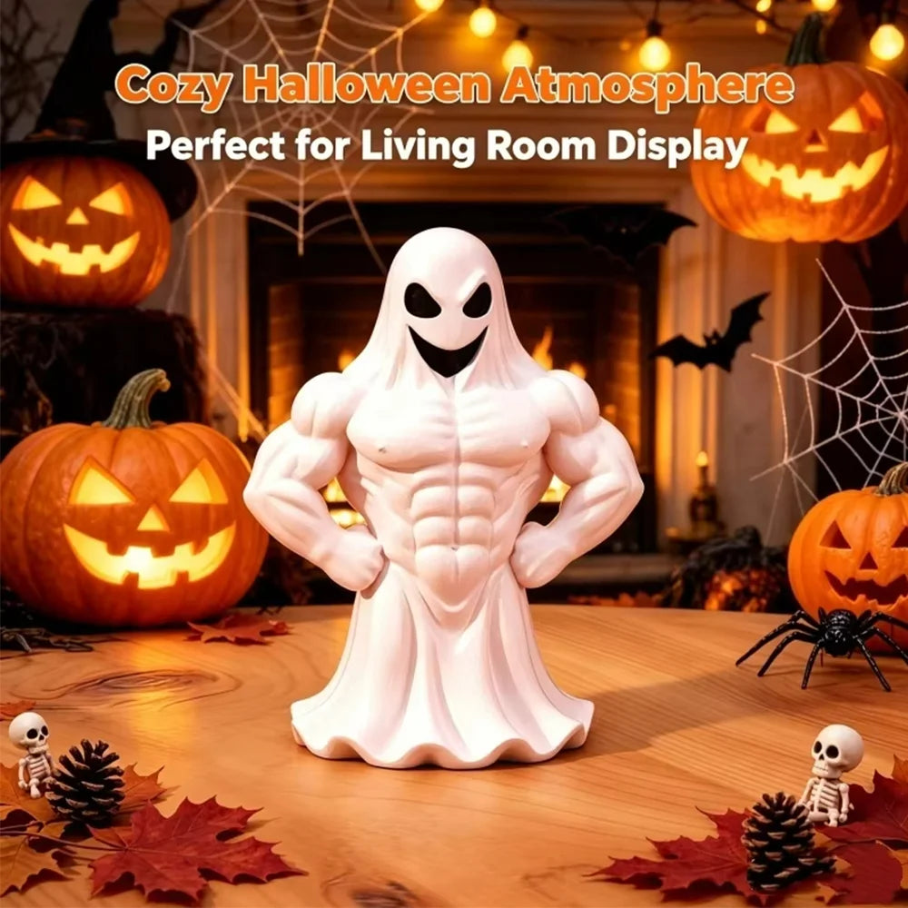 Figurine Fantomă 3D Haioase de Halloween – A, B sau Set