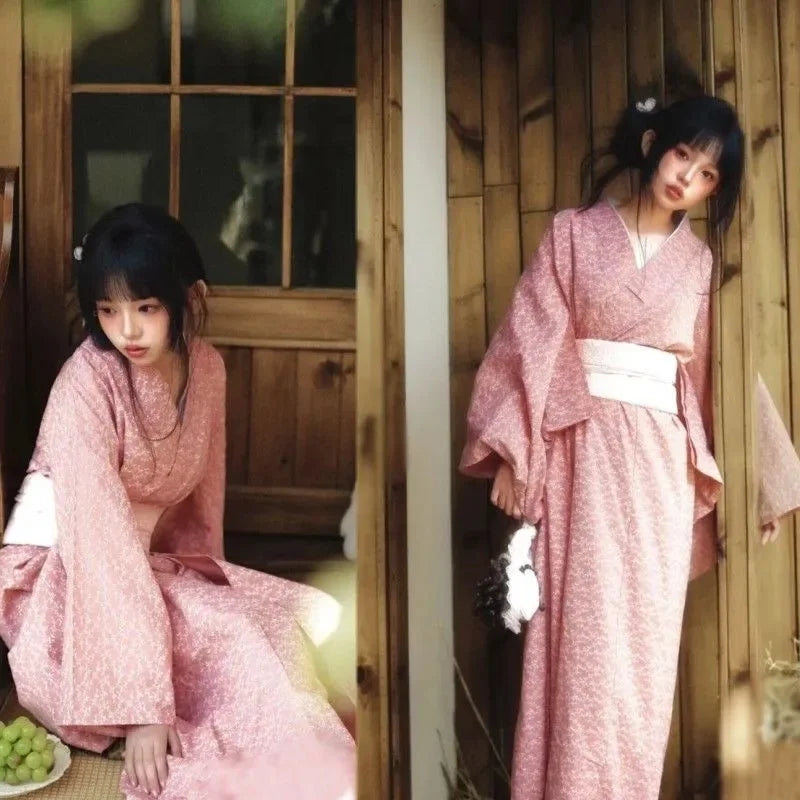 Kimono Yukata Japonez - Rochie Haori Elegantă pentru Petreceri