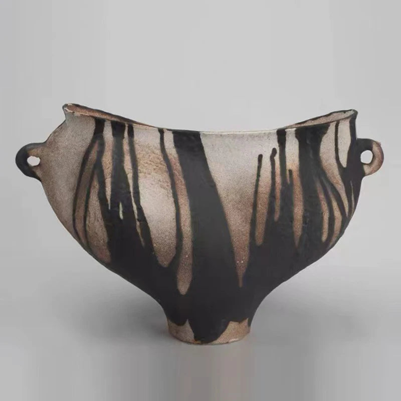 Vază Ceramică Handmade - Decorațiune Modernă pentru Living, Dormitor & Birou