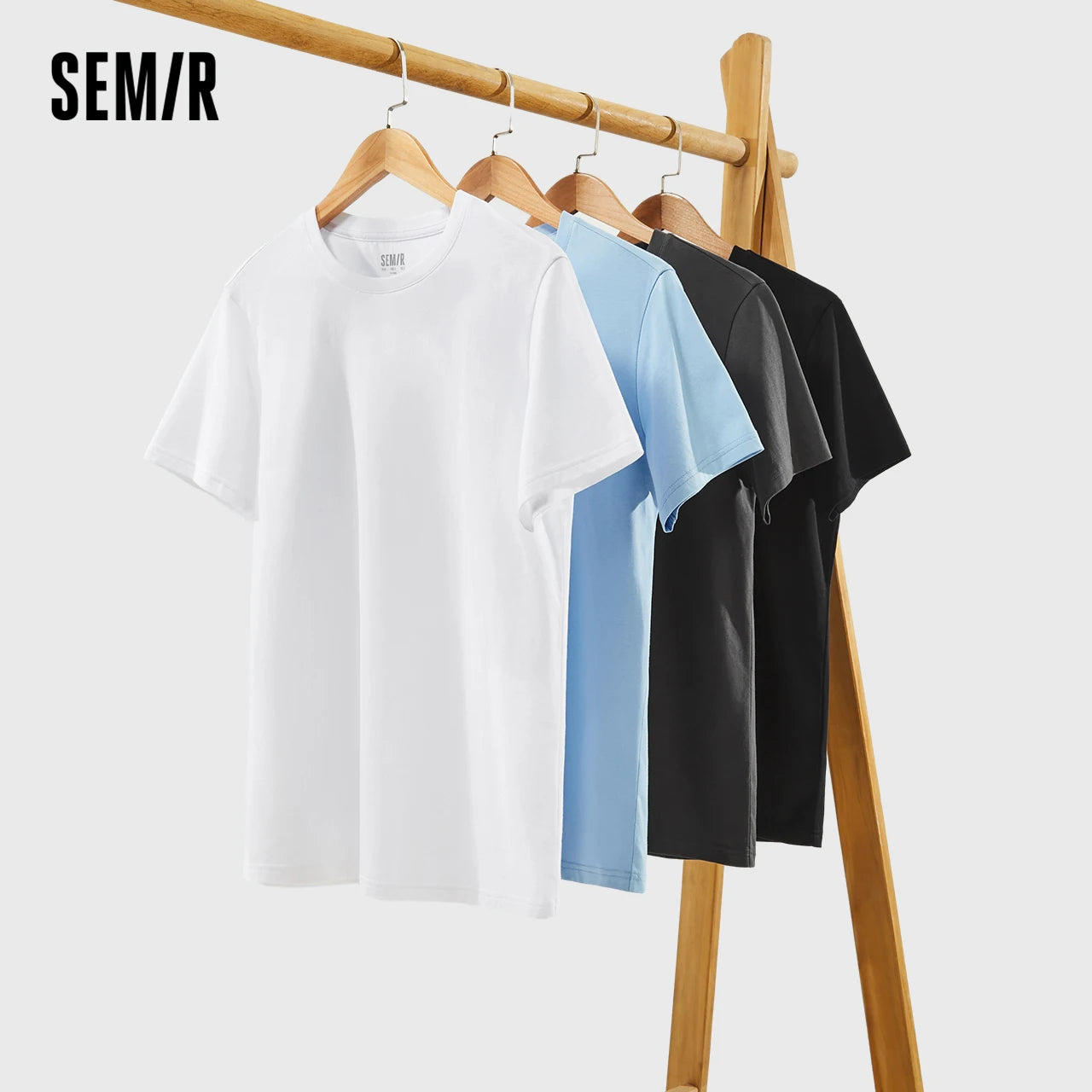Tricou Bărbătesc Semir din Bumbac — Mânecă Scurtă 2025