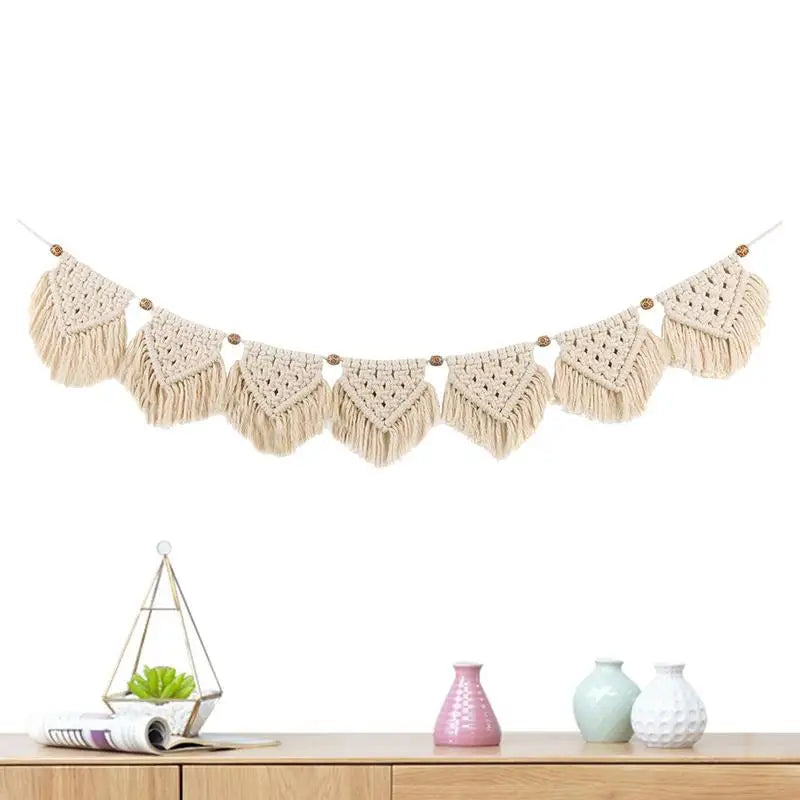 Macrame Decorativ Boho - Tapiserie de Perete Handmade pentru Living, Dormitor & Nuntă
