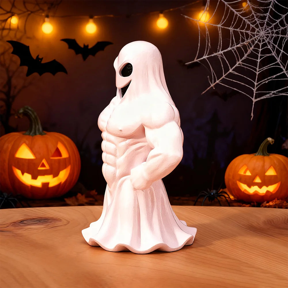 Figurine Fantomă 3D Haioase de Halloween – A, B sau Set