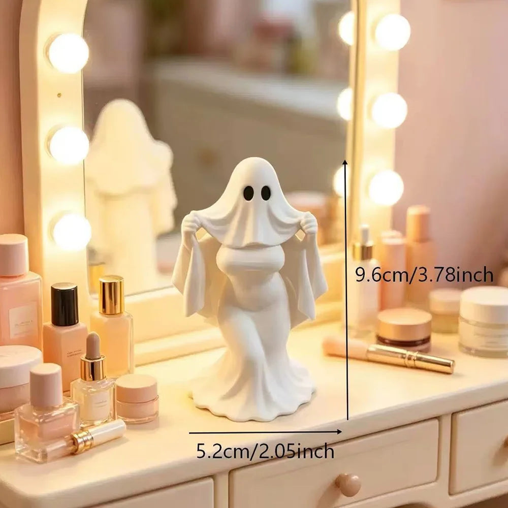 Figurine Fantomă 3D Haioase de Halloween – A, B sau Set
