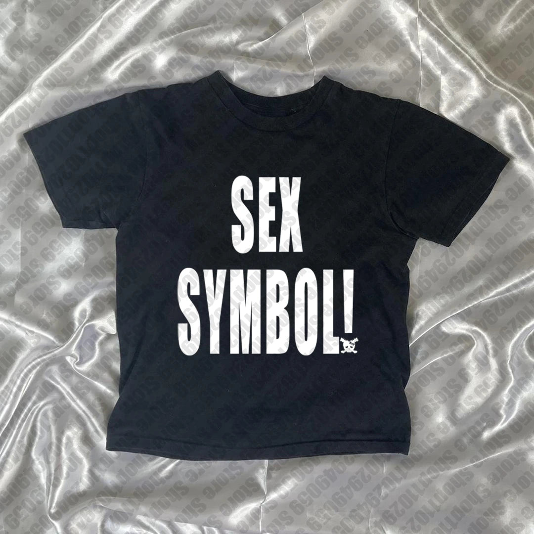 Maiou Slim cu Imprimeu Litere - Spate Gol, Stil Camisole